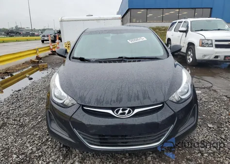 2016 Hyundai Elantra Se из США, поврежденный, VIN 5NPDH4AE2GH741601